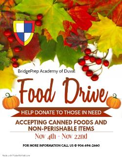 Food Drive Reminder